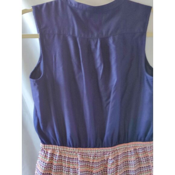 Tommy Hilfiger Womens Jumpsuit Button Front Sleeveless‎ Drawstring Waist Size 12 - Picture 6 of 12